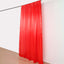 8ftx10ft Red Satin Event Curtain Drapes, Backdrop Event Panel