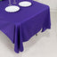 Scuba Rectangular 60"x102" Tablecloth Purple - Wrinkle Free & Stain Resistant Table Cover