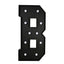 Giant LED Marquee Light Up Letter ’B’ Black 4ft Pre-Cut Foam Board with 10 Warm White Battery Operated LEDs Glue Gun