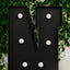 Giant LED Marquee Light Up Letter ’N’ Black 4ft Pre-Cut Foam Board with 10 Warm White Battery Operated LEDs Glue Gun