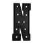 Giant LED Marquee Light Up Letter ’N’ Black 4ft Pre-Cut Foam Board with 10 Warm White Battery Operated LEDs Glue Gun