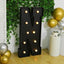 Giant LED Marquee Light Up Letter ’N’ Black 4ft Pre-Cut Foam Board with 10 Warm White Battery Operated LEDs Glue Gun