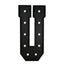 Giant LED Marquee Light Up Letter ’U’ Black 4ft Pre-Cut Foam Board with 10 Warm White Battery Operated LEDs Glue Gun