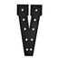 Giant LED Marquee Light Up Letter ’V’ Black 4ft Pre-Cut Foam Board with 10 Warm White Battery Operated LEDs Glue Gun