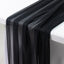20-Pack 9ft Sheer Table Runners â€“ Black Shimmer Sheer Drapes, Wrinkle-Free