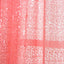 2 Pack Coral Sequin Curtains With Rod Pocket Window Treatment Panels - 52"x84â€