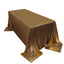 Sequin Dots Polyester 90"x132" Rectangle Tablecloth Shimmering Antique Gold - Seamless, Glittering & Wrinkle Free Table Cover