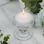 12 Pack 3" White Floating Candles, Unscented Dripless Wax Discs for Centerpieces
