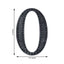 Decorative Rhinestone Alphabet "O" Letter Stickers, Glitter Adhesive Craft Letters Black DIY Sparkle Embellishments 6"