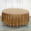 Sequin 108" Round Tablecloth Gold - Glittering Finish for Glamorous Events
