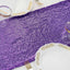 Sequin 12"x108" Table Runner Purple - Glittering Design