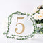 Decorative Rhinestone Number "5" Stickers, Glitter Adhesive Craft Numbers Gold DIY Sparkle Embellishments 8"