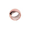 4 Pack Shiny Metallic Blush Acrylic Napkin Rings