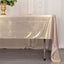 Sequin Dots Polyester 60"x126" Rectangle Tablecloth Shimmering Blush - Wrinkle Free & Sparkling Table Cover