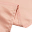 Lamour Satin 60"x102" Rectangle Tablecloth Dusty Rose - Durable & Silky Soft Feel Table Cover