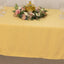 Lamour Satin 60"x102" Rectangle Tablecloth Champagne - Durable & Silky Soft Feel Table Cover