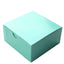 100 Pack 4"x4"x2" Turquoise Cake Cupcake Party Favor Gift Boxes, DIY