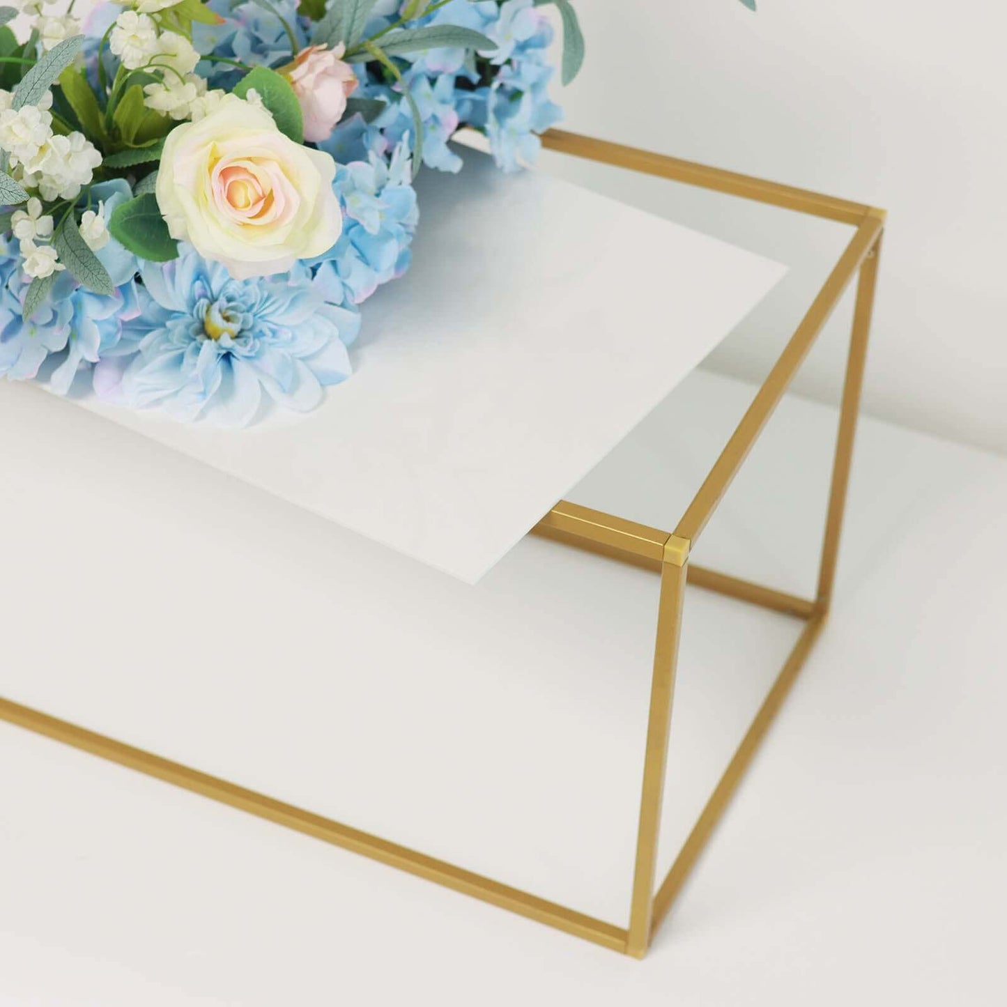 2-Pack Acrylic Plexiglass Sheets Rectangular Side Plates White - Protective Film Coating 40"x12"