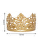 Metal Princess Crown Cake Topper Gold - Exquisite Cake Centerpiece Decor for QuinceaÃ±eras Bridal Showers & Fairytale-Themed Events 2"