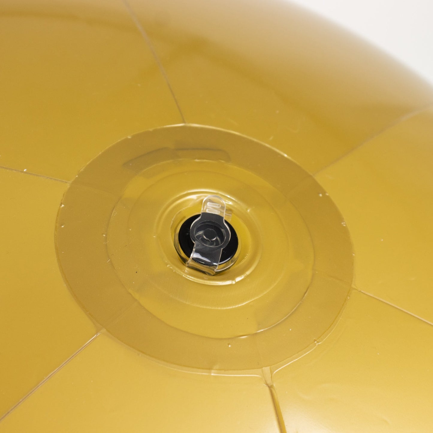 2 Pack 24" Inflatable Gold Decorative Balls - Round Vinyl Pool and Party Balls, Lightweight & Fun