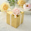 100 Pack 3" Easy DIY Gold Party Or Shower Favor Candy Gift Boxes