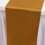 Lamour Satin 12"x108" Table Runner Gold - Smooth & Lustrous Wedding Decor
