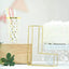8" Tall Gold Freestanding 3D Decorative Wire Letter, Wedding Centerpiece - L