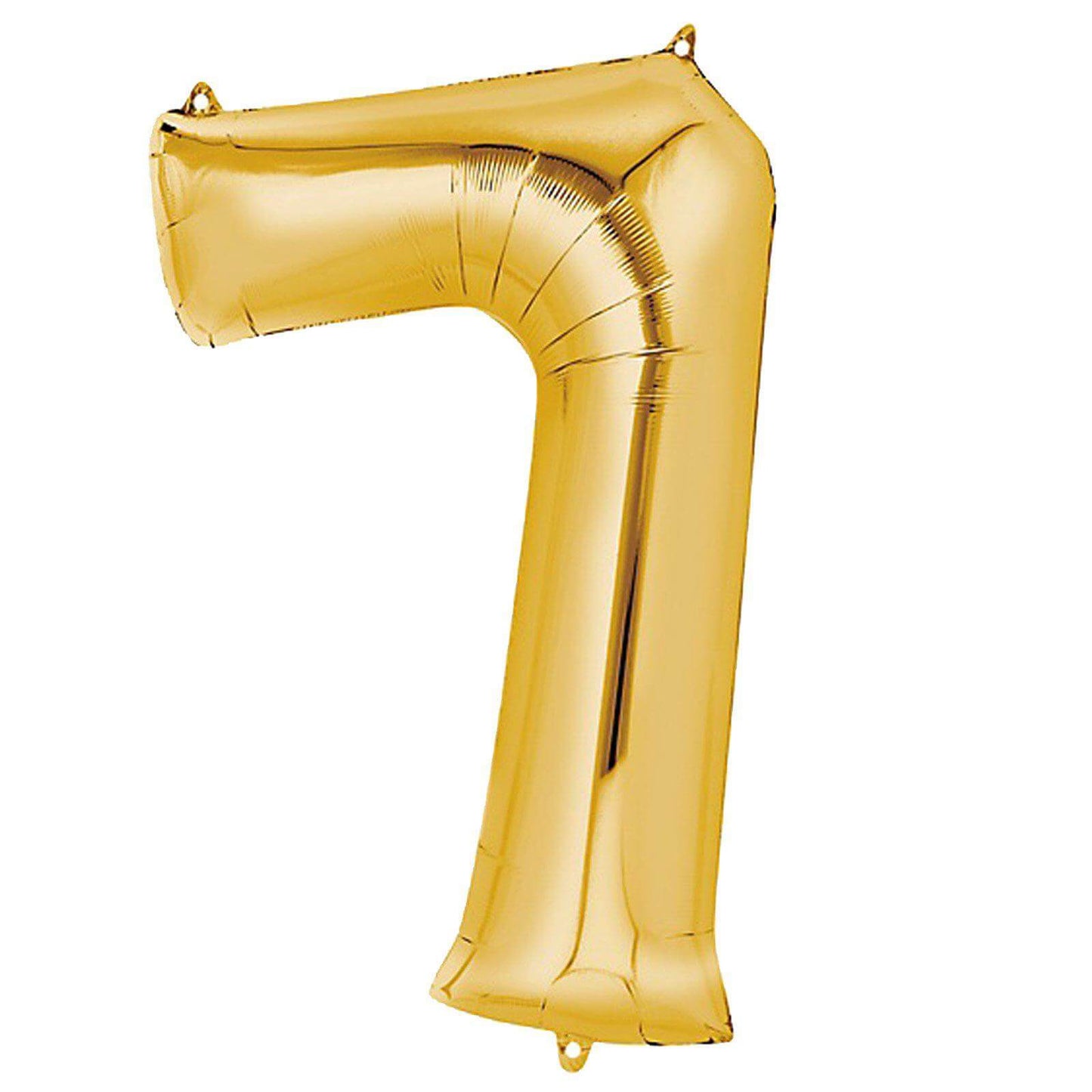 40inch Shiny Metallic Gold Mylar Foil Helium/Air Number and Letter Balloons