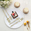 24-Pack Plastic Dessert Forks with Roman Column Handle Gold - European Style Disposable Utensils 6"