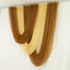 Gold Sheer Chiffon Valance Curtain 4ft x 5ft â€“ Wedding Arch Drape with Rod Pocket Voile Backdrop Panel - Backdrops