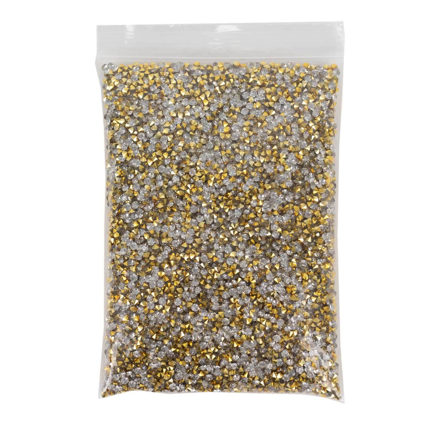 14400 Pcs Faux Diamond Rhinestone Vase Fillers Gold/Silver, Wedding Table Scatter Gems Sparkling Decorative Design 3mm