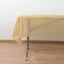 Plastic Table Cover Roll Gold with Slide Cutter - Customizable Disposable Tablecloth Roll 54"x300ft