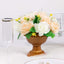 4-Pack Plastic Flower Pot Vases Roman Style Gold - Classic Floral Urn Planter Table Centerpieces 6"
