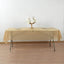 Plastic Table Cover Roll Gold with Slide Cutter - Customizable Disposable Tablecloth Roll 54"x300ft