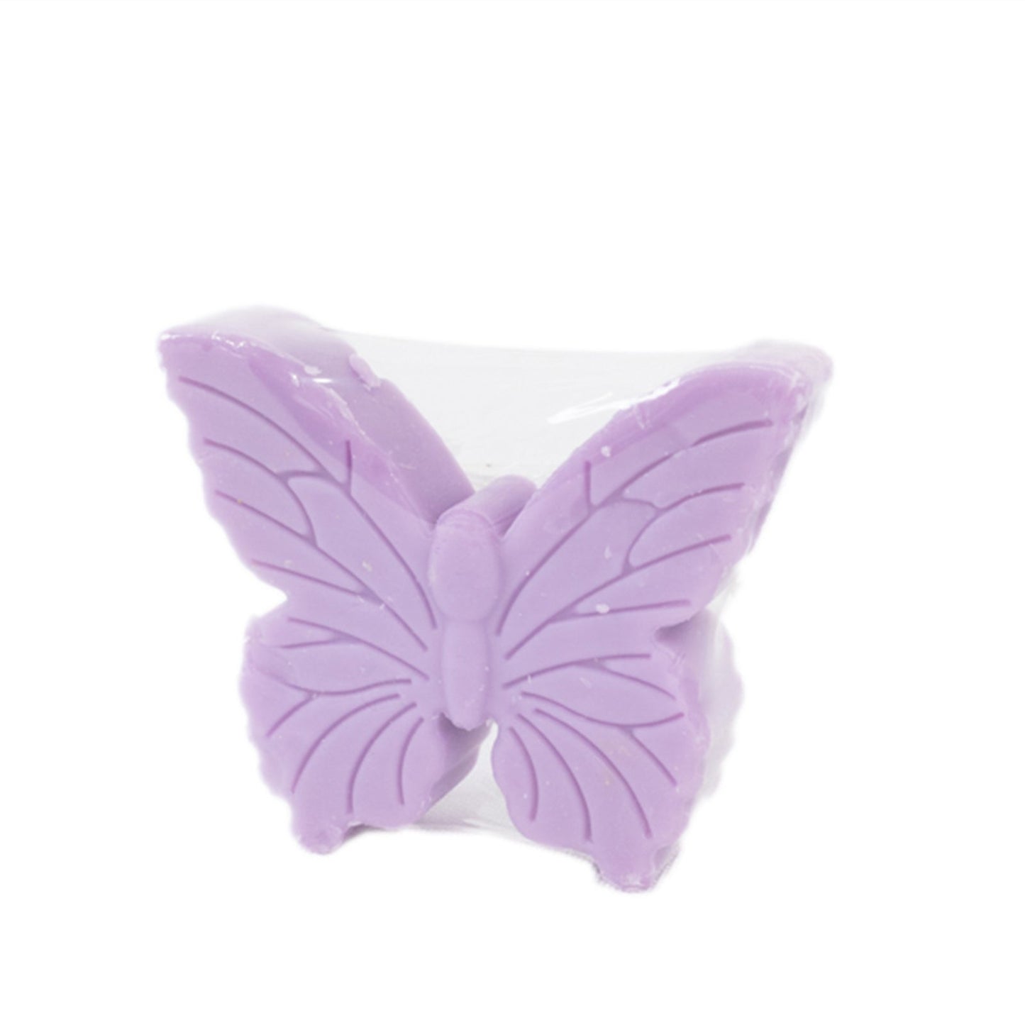 10 Pack Lavender Butterfly Unscented Soap Baby Shower Favors with Gift Boxes, Pre-Packed Bridal Shower Wedding Souvenirs - 2"