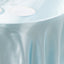 Satin 120" Round Tablecloth Light Blue - Stylish Seamless Table Cover