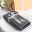2 Pack 4" Silver Metal Couple Coffee Spoon Set Party Favors, Pre-Packed Wedding Souvenir Gift