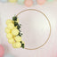 32" Gold Heavy Duty Metal Hoop Wreath, Floral Hoop
