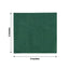 50-Pack Paper Beverage Napkins Hunter Emerald Green - 2 Ply Disposable Soft 18GSM Cocktail Napkins 5"x5"