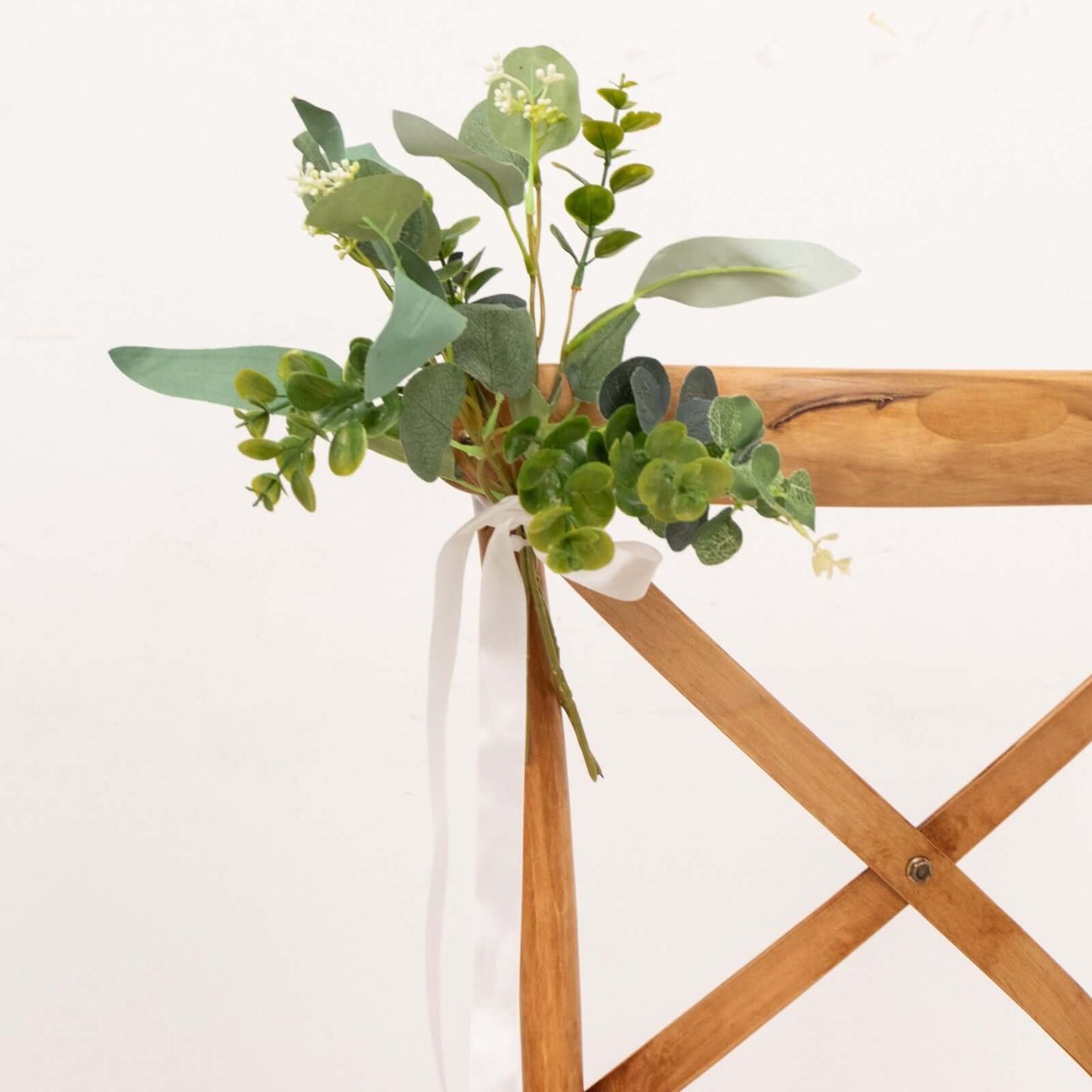 100 Yards 7/8" White Single Face Decorative Satin Ribbon