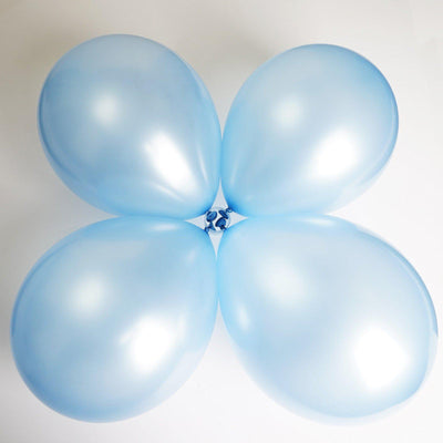 50 Pcs 1.25" Balloon Arch Attachment Clips, 4 PT Clear Plastic Clips