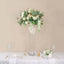 2-Pack Glass Cylinder Vases Square Clear - Durable Heavy Duty Floral Centerpieces for Weddings 32"