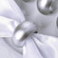 4 Pack Shiny Metallic Silver Acrylic Napkin Rings