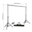 8ftX10ft Metal Adjustable Photography Backdrop Stand Kit and FREE Clips
