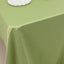Lamour Satin 60"x126" Rectangle Tablecloth Sage Green - Soft & Silk-Like Table Cover