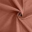 Premium Polyester 132" Round Tablecloth Terracotta (Rust) - Seamless 220GSM Wrinkle-Resistant Table Cover