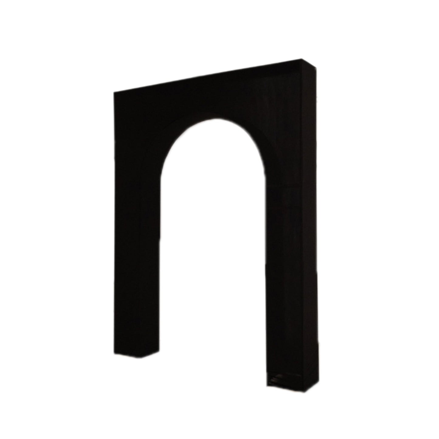 8ft Black Spandex Backdrop Stand Cover for Arc de Triomphe Stand, Stretch Fitted Floral Balloon Frame Wedding Arch Cover