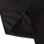Scuba Round 108" Tablecloth Black - Wrinkle Free & Stain Resistant Table Cover for Exquisite Events
