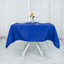 Premium Polyester 54"x54" Square Tablecloth Royal Blue - Stain and Wrinkle-Resistant 220GSM Table Cover