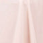 Premium Polyester 120" Round Tablecloth Blush - Seamless 220GSM Wrinkle-Resistant Table Cover